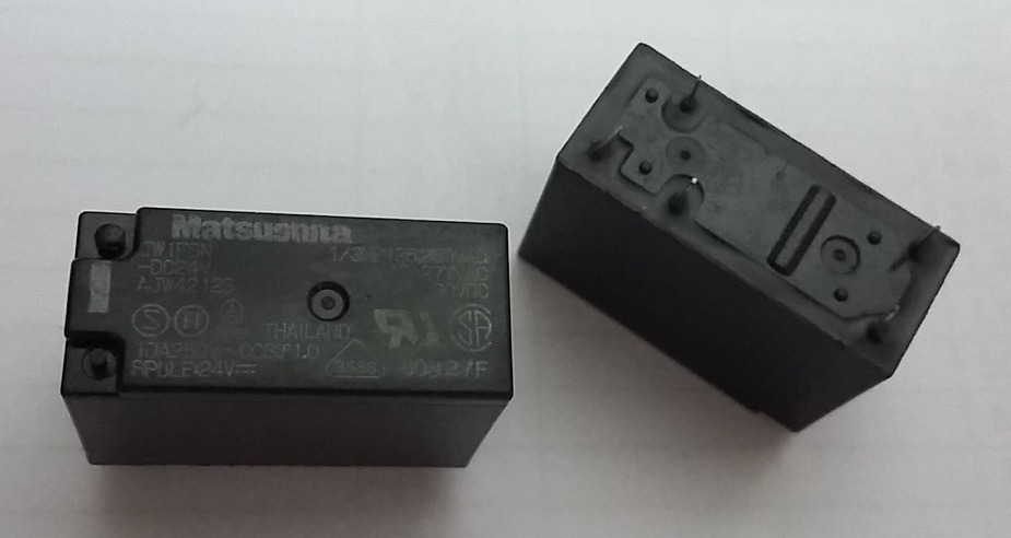 รีเลย์รุ่นJW1SN-DC24V,RELAY JW1SNDC24Vยี่ห้อMATSUSHITA/PANASONIC/NAIS รีเลย์5ขา1CONTRACTราคาตัวละ