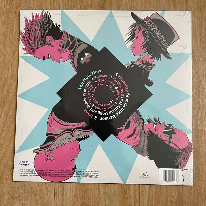 แผ่นเสียง Gorillaz – The Now Now ,Vinyl, LP, Album แผ่นเสียงมือหนึ่ง ซีล