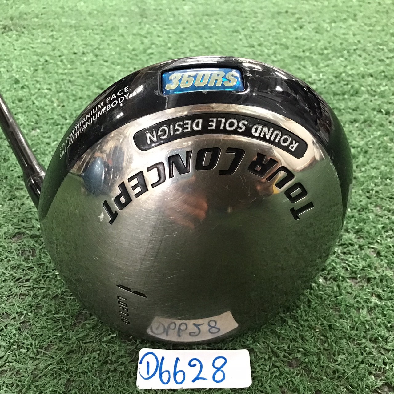 DRIVER 10 องศา TOUR CONCEPT : ROUND SOLE #1 360RS FLEX-S ก้านกราไฟร์