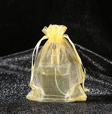 ถุงผ้าไหมสีทอง แพ็ค 100 ชิ้น (มีขนาดให้เลือก)