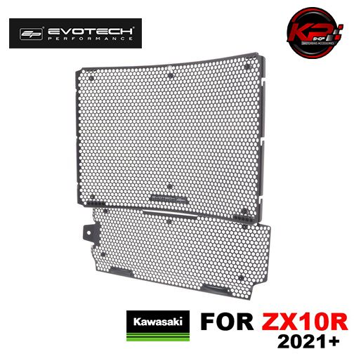 การ์ดหม้อน้ำ & ออยส์ EVOTECH FOR KAWASAKI ZX10R 2021+