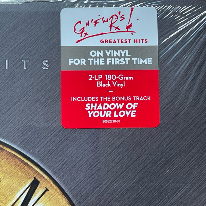 แผ่นเสียง Guns n' Roses – Greatest Hits ,2 x Black Vinyl, LP, Compilation, Stereo, 180g ,USA มือหนึ่ง ซีล