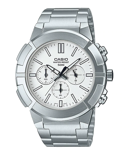 Casio หลายเข็มนาฬิกา - สุภาพบุรุษ รุ่น MTP-E500D-7AV