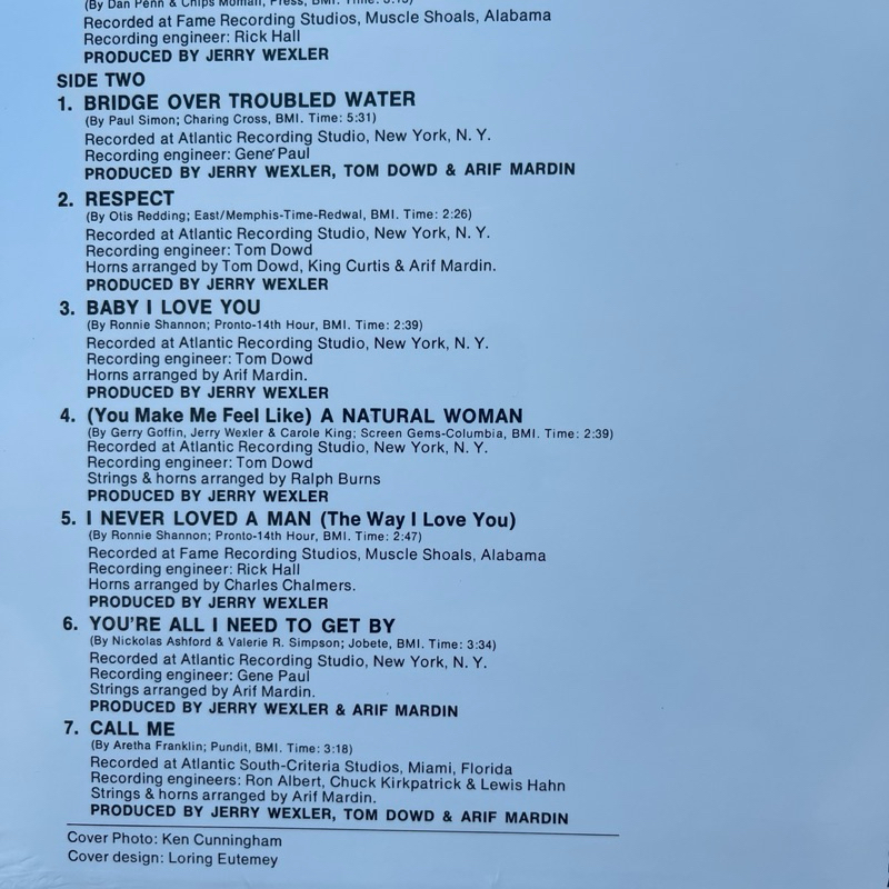 แผ่นเสียง Aretha Franklin - Aretha's Greatest Hits , Vinyl, LP, Compilation, Reissue มือหนึ่ง ซีล