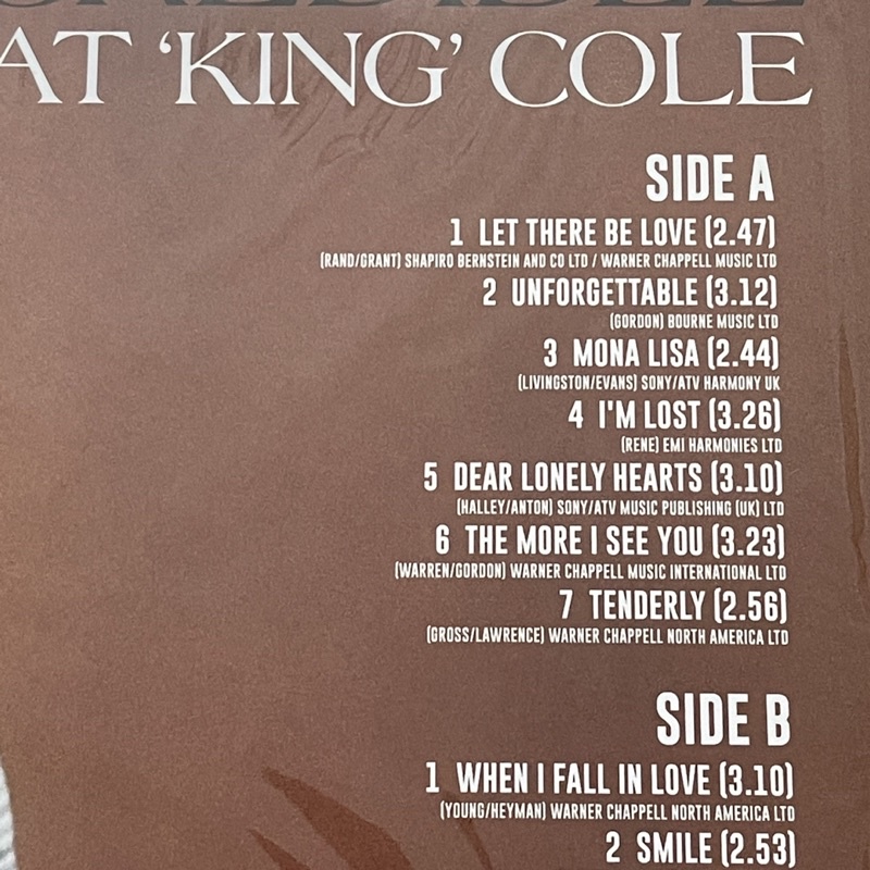 แผ่นเสียง Nat King Cole-The Incredible ,Vinyl, LP, Compilation แผ่นเสียงมือหนึ่ง ซีล