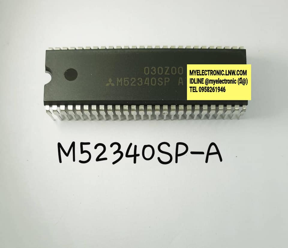 M52340SP-Aยี่ห้อMITSUBISHI ตัวถังDIP52ขาราคาตัวละบาท