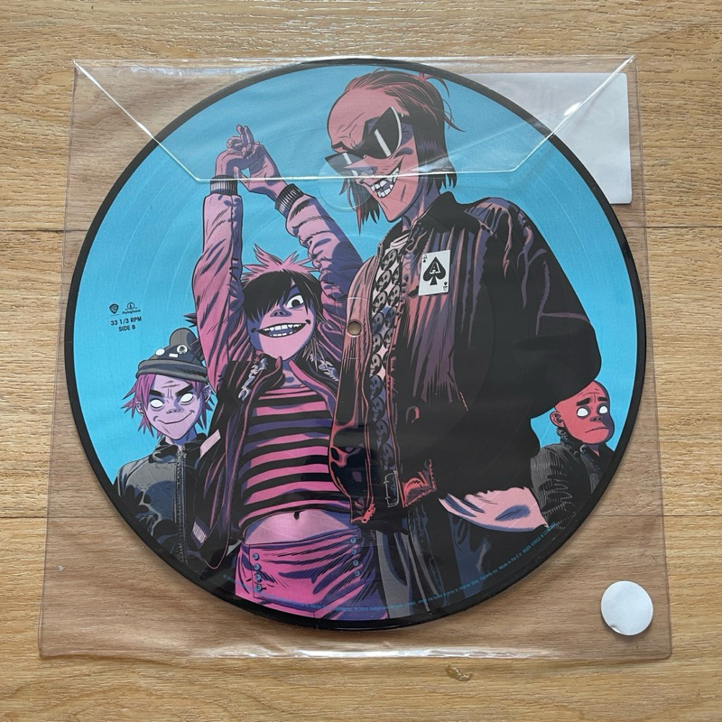 แผ่นเสียง Gorillaz - The Now Now ,Vinyl, LP, Album, Limited Edition, Picture Disc มือหนึ่ง ซีล