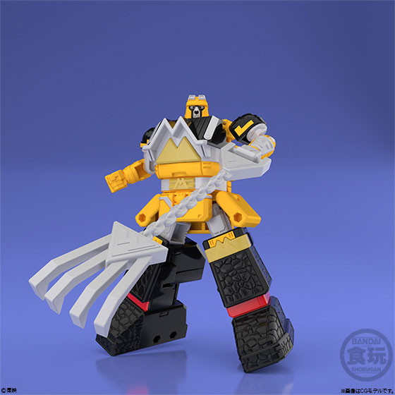 BANDAI Super Mini-Pla Ninja Gattai Muteki Shogun