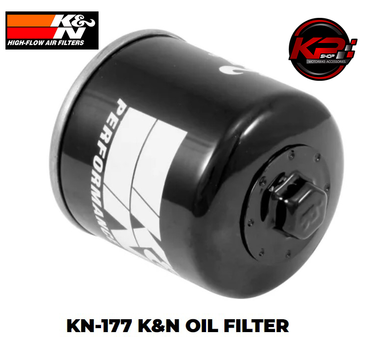 กรองน้ำมันเครื่อง KN-177 FOR BUELL LIGHTING CITY XB12SX