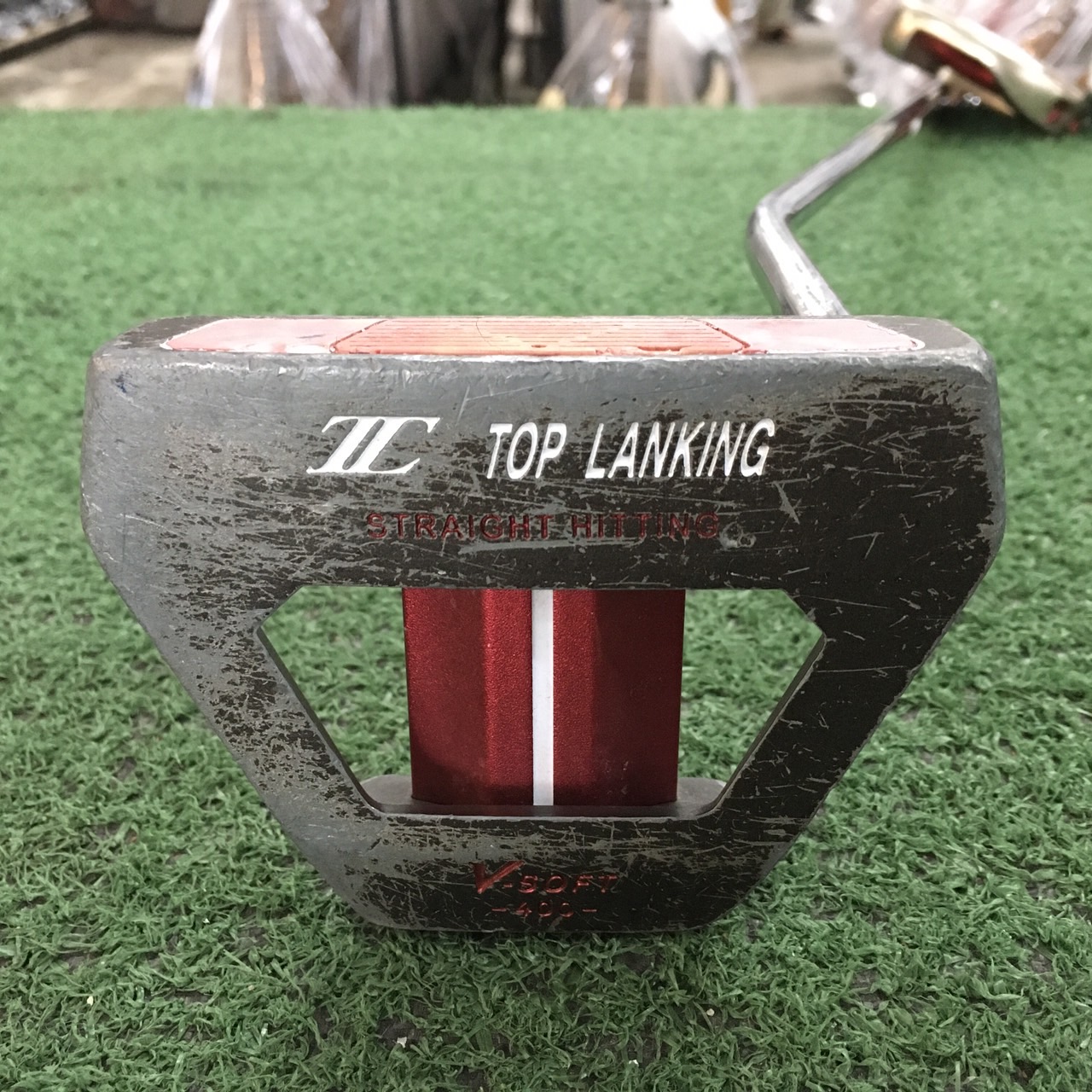 PUTTER TOP LANKING : STRAIGHT HITTING V-SOFT-400- ก้านเหล็ก