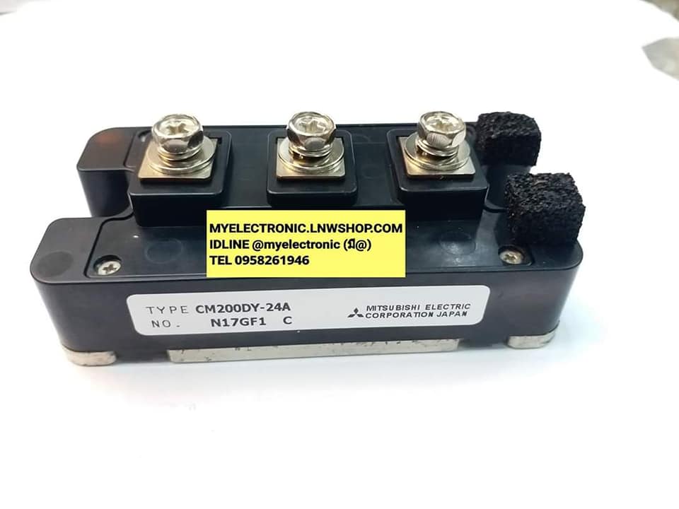 CM200DY-24Aยี่ห้อMISUBHISHIราคาตัวละบาท สินค้ารายการนี้เป็นสินค้าสั่งนำเข้าสนใจติดต่อIDLINE 0958261946