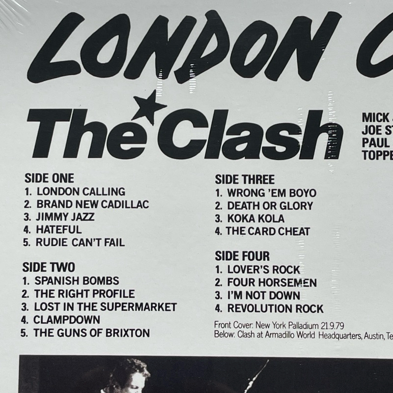 แผ่นเสียง The Clash - London Calling , 2 x Vinyl, LP, Album, Reissue, Remastered, 180 Gram มือหนึ่ง ซีล