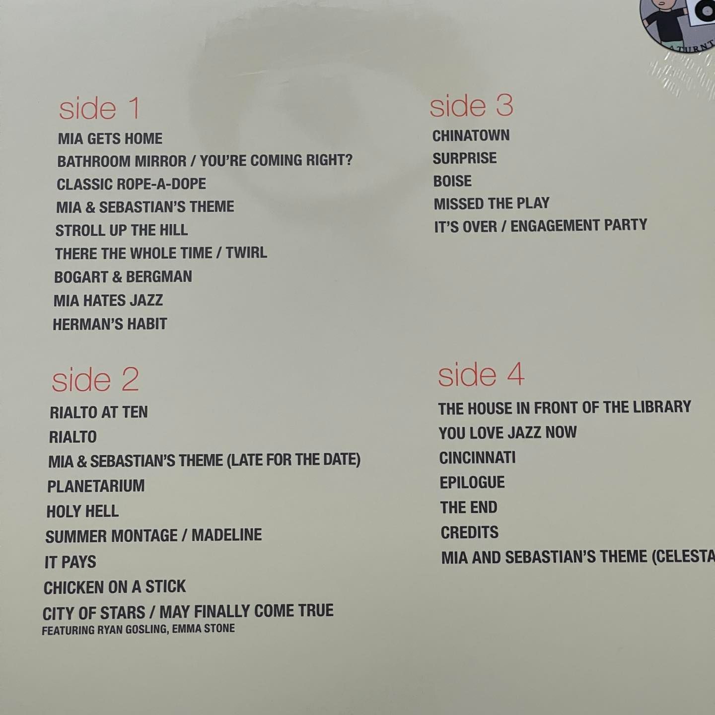 แผ่นเสียง Justin Hurwitz La La Land (Original Motion Picture Score) 2 x Vinyl, LP, Album, Stereo, US แผ่นเสียงมือหนึ่ง ซีล