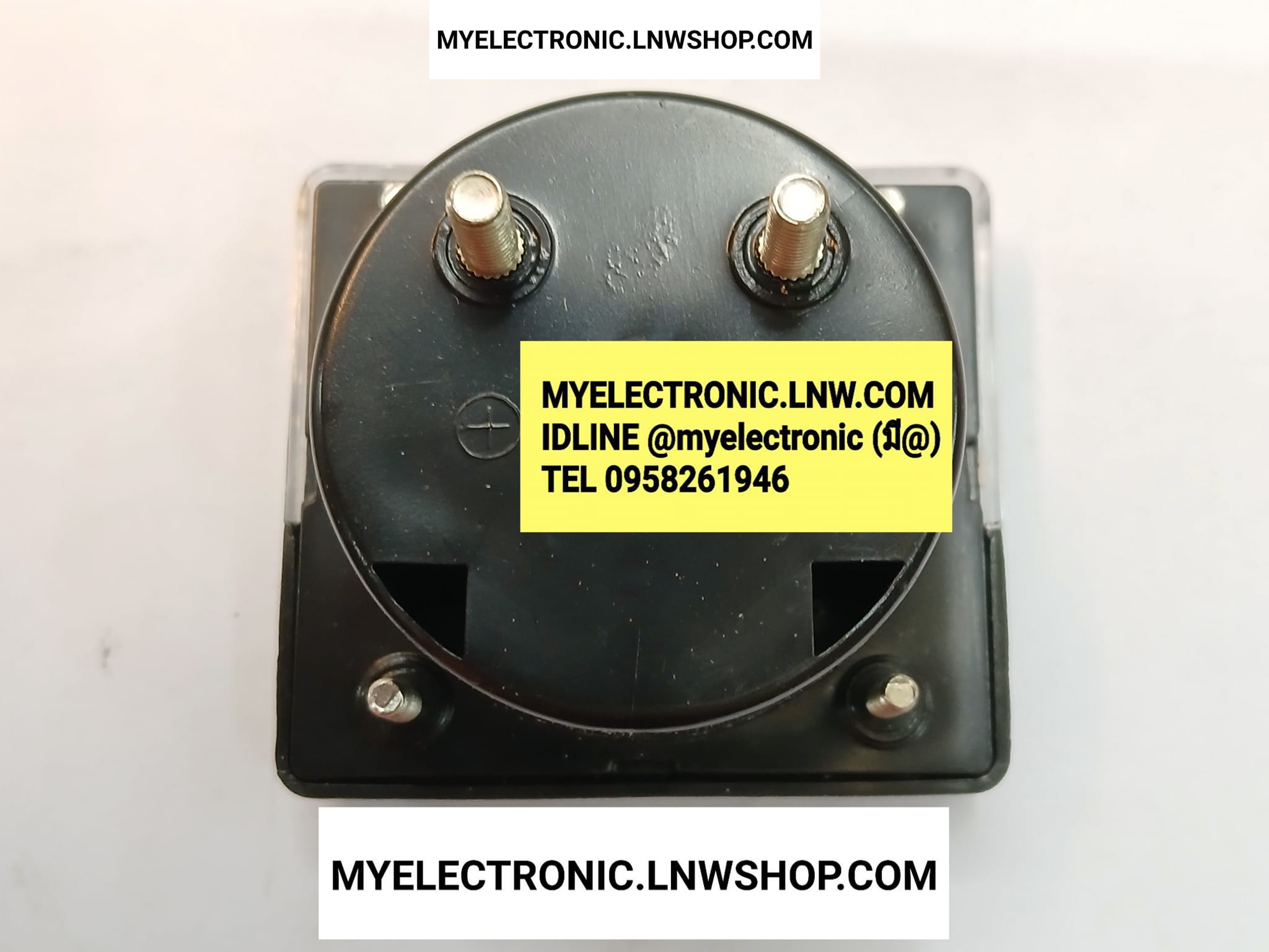 ขาย มิเตอร์500mA DC รุ่น MU-45 PANELL METER พาแนล มิเตอร์ 500mA DC ยี่ห้อ BLU MODEL MU45 ของแท้ ราคา ตัวละ . . . . . . หน่วย บาท