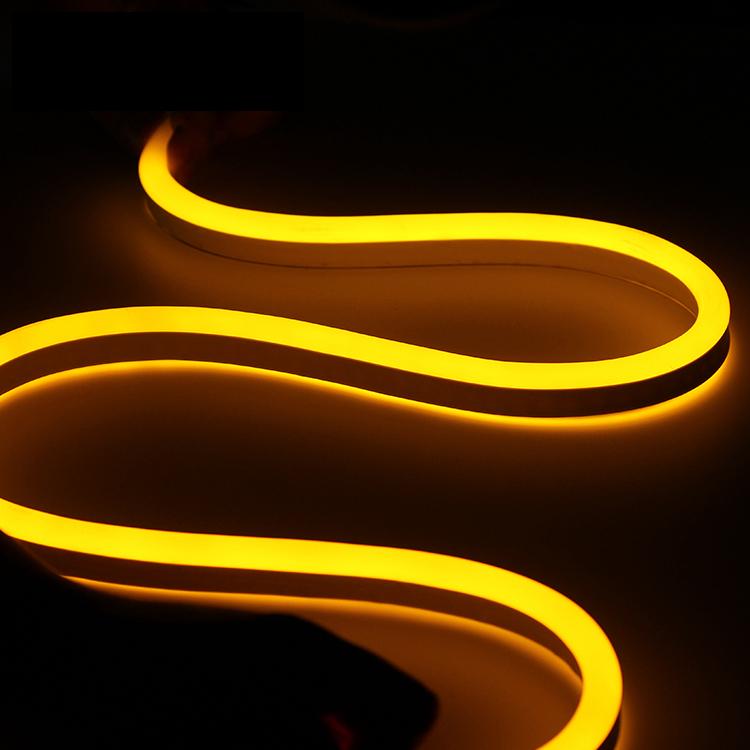 [ฟรี !ปลั๊กหัวจ่าย 3 เส้น] LED Neon Flex ม้วน 50 เมตร ไฟเส้น led นีออนเฟล็กซ์ ไฟแอลอีดีนีออนดัด สามารถ ตัด ดัด โค้ง งอ ตกเเต่ง ได้ตามต้องการ AC220V เหมาะกับการเดินไฟซ่อนฝ้า แต่งภายในและภายนอกสถานที่ -แสงเหลือง ม้วนยาว 50 เมตร