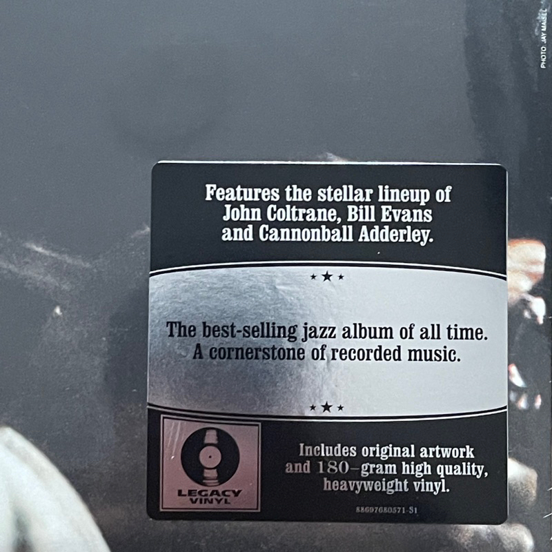 แผ่นเสียง Miles Davis - Kind Of Blue ,Vinyl, LP, Album, Reissue, Repress, 180 gram แผ่นเสียงมือหนึ่ง ซีล