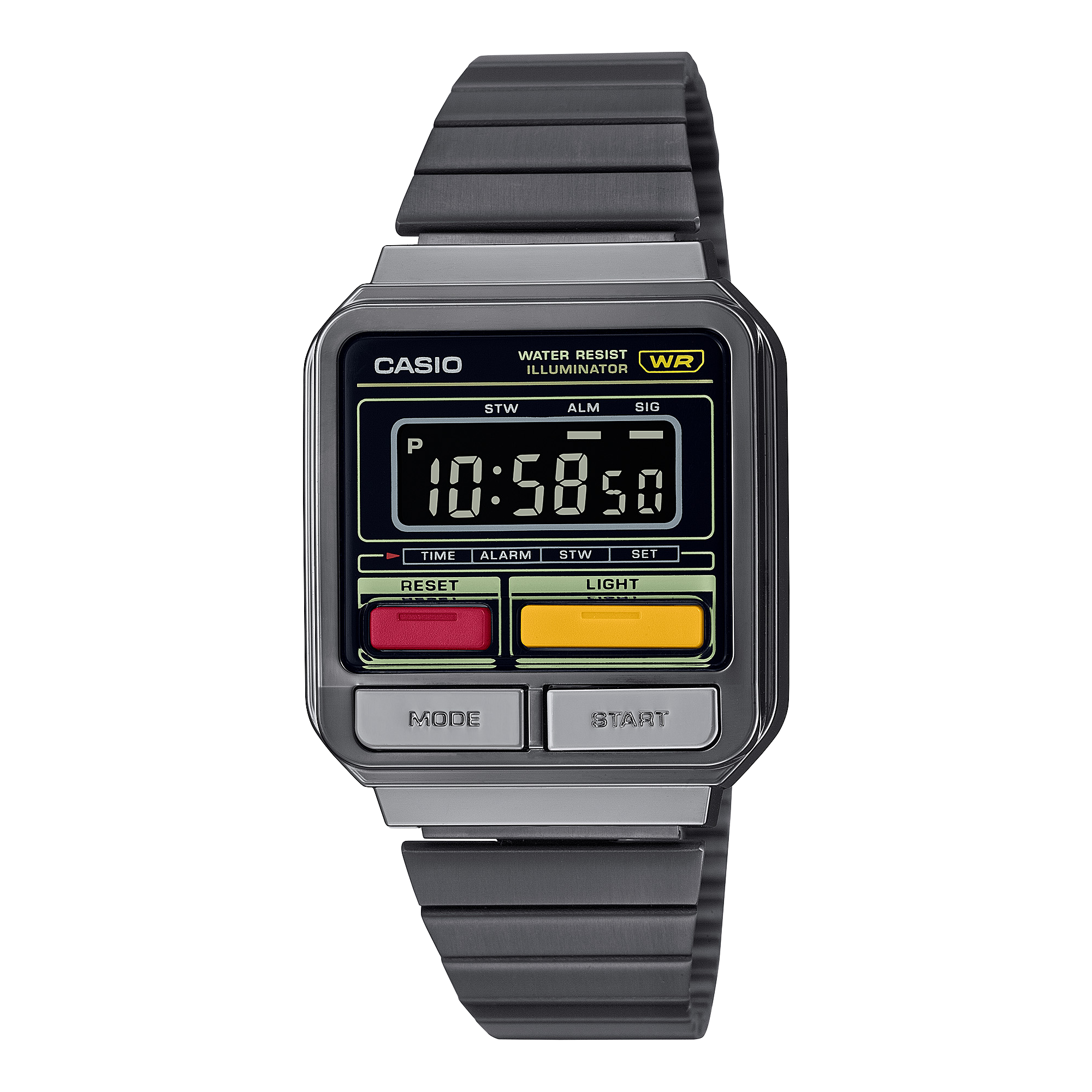 A120WEGG-1B | วินเทจ | วัยหนุ่มสาว | นาฬิกา | CASIO