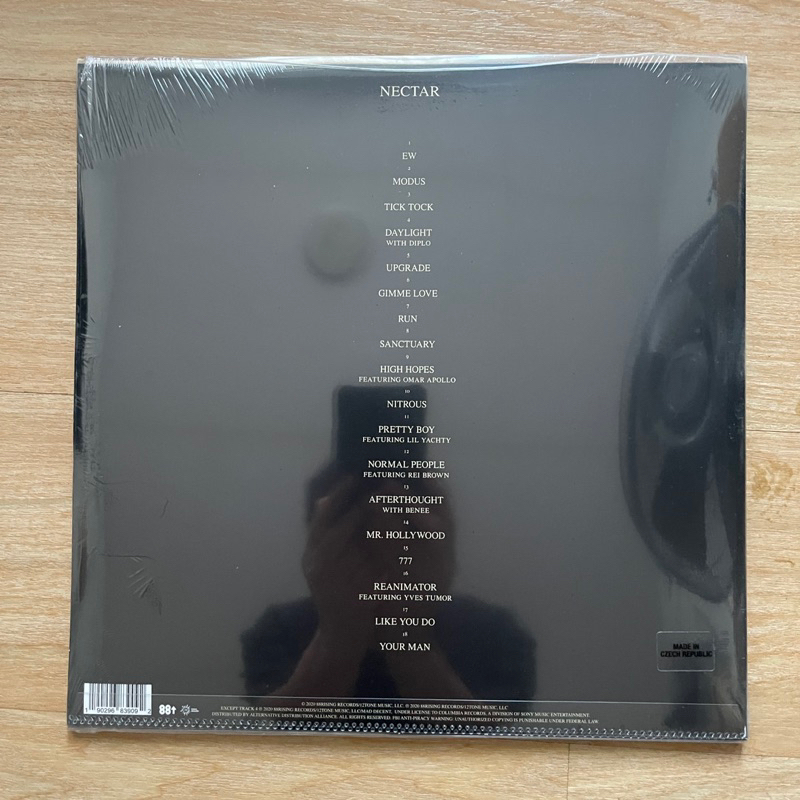 แผ่นเสียง Joji – Nectar , 2 x Vinyl, 12", 45 RPM, Album, Black Vinyl, มือหนึ่ง ซีล