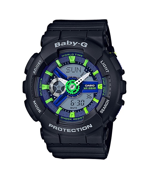 Casio Baby-G Punching Pattern series รุ่น BA-110PP-1A