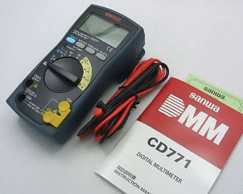 ขาย CD771 SANWA ดิจิตอลมิเตอร์ดิจิตอล มัลติมิเตอร์ ดิจิตอล ของแท้ ราคา ตัวล่ะ . . . . . หน่วย บาท