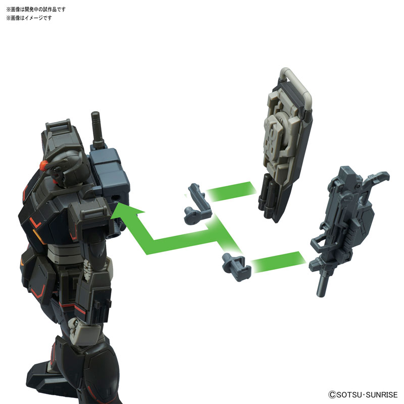 HG 1/144 Local Type Gundam (North America Custom)