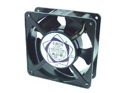 พัดลมยี้ห้อSUNONรุ่นDP200A-2123XBL.GNขนาด120x120x38mm(4-1/2นิ้ว)แบบลูกปืน