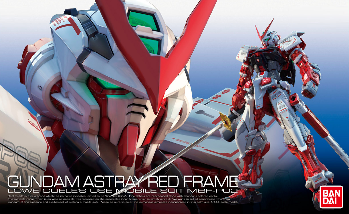1061618 RG 1/144 MBF-P02 Gundam Astray Red Frame