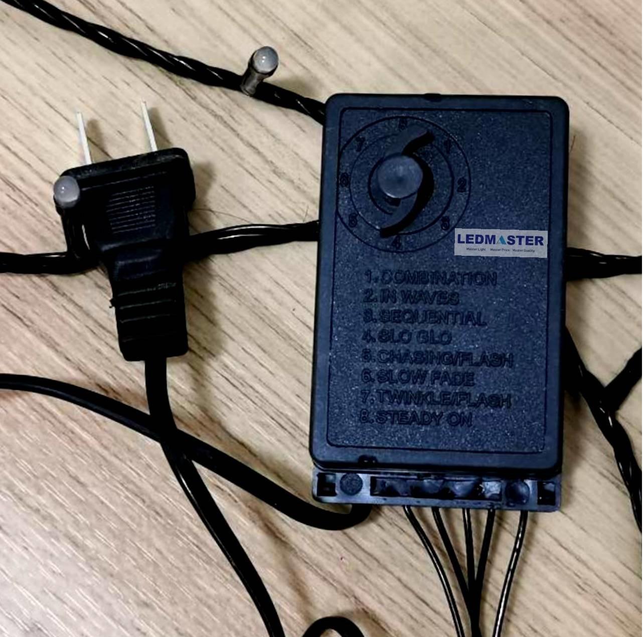 เส้นไฟประดับตกเเต่งปีใหม่ led ไฟคริสมาส ยาวพิเศษ 100 เมตร เเสงขาว white เส้นไฟสีดำ หนาทนทาน ไฟหยดน้ำ ไฟเส้น led ไฟตกเเต่งต้นไม้ ไฟตกเเต่งปีใหม่ ไฟงานวัด ไฟตกเเต่งต้นคริสมาสต์ ไฟประดับตกเเต่ง