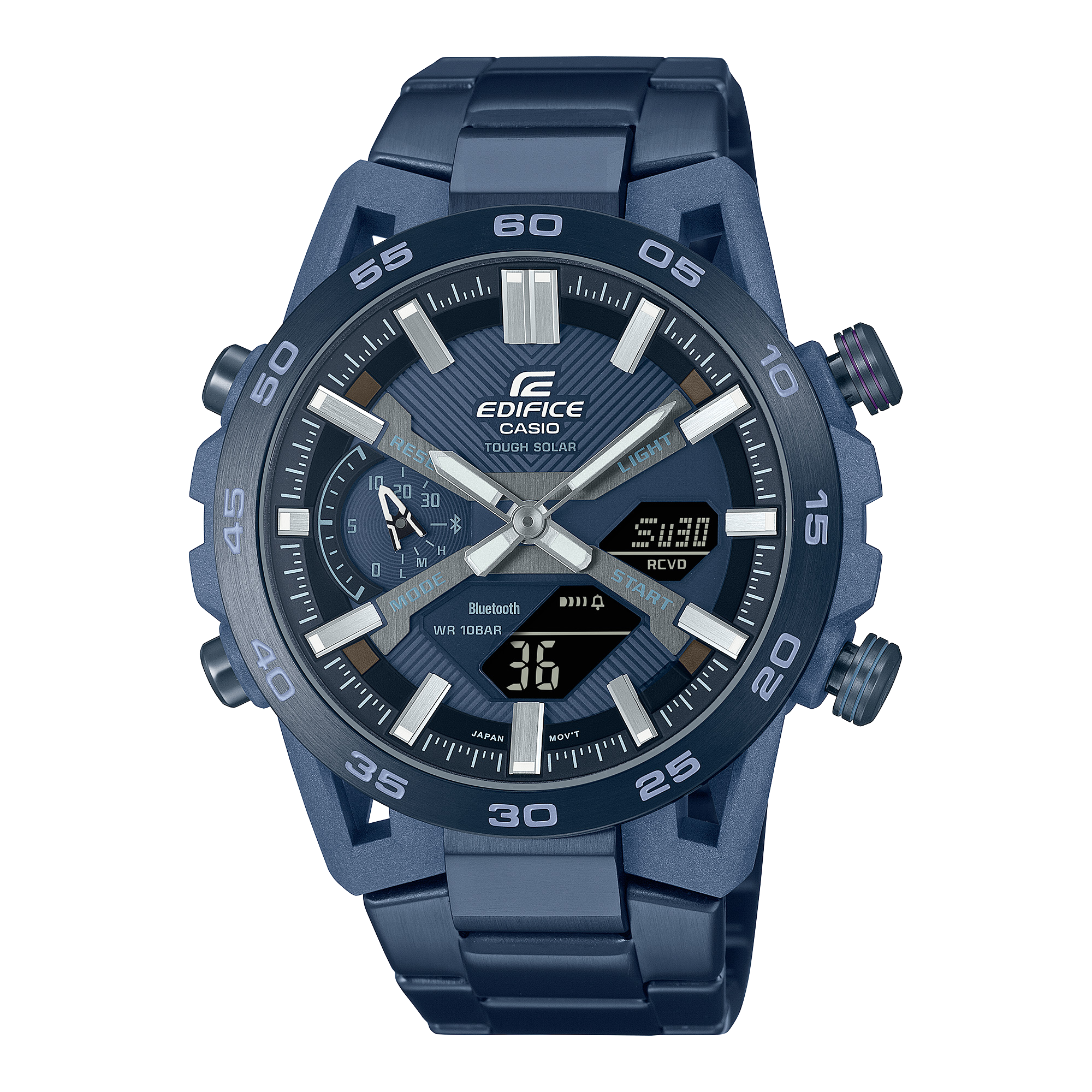 ECB-2000CB-2A | EDIFICE SOSPENSIONE | นาฬิกา | CASIO (COOL BLUE EDITION)