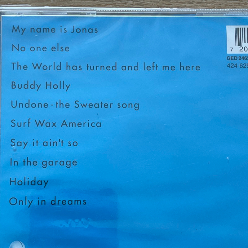 CD ซีดีเพลง แผ่นเพลง Weezer – Weezer แผ่นเเท้ ใหม่ ซีล