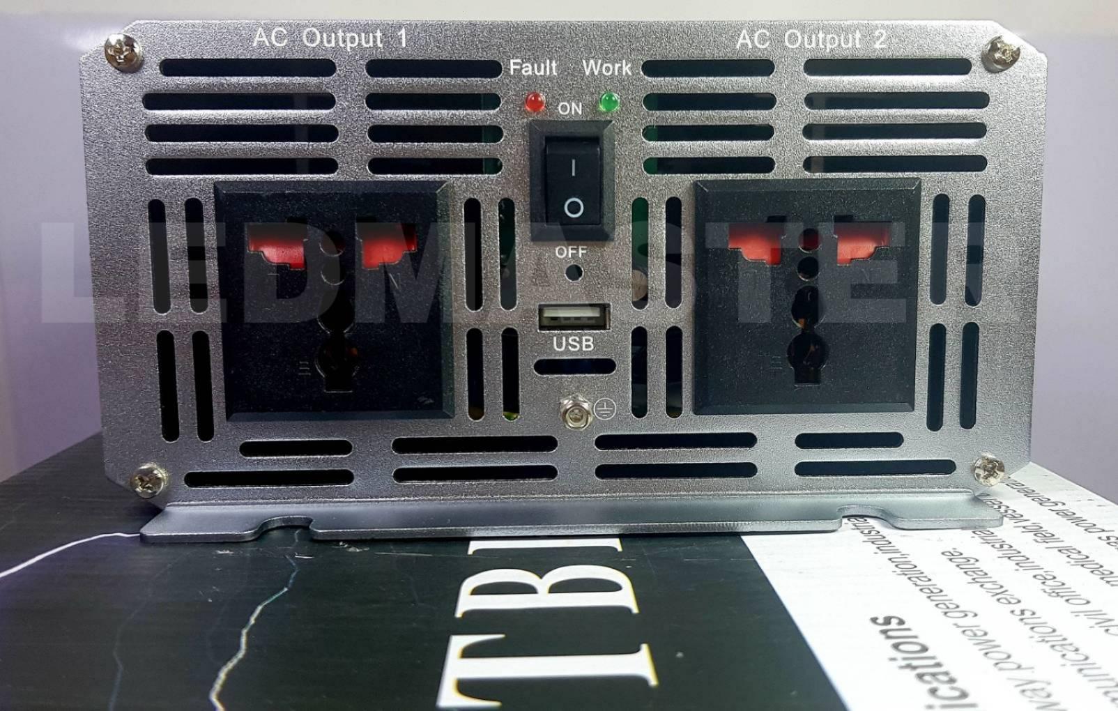 TBE Inverter อินเวอร์เตอร์ DC 24V TO AC 220V 3000W รุ่น Pure Sine กระเเสไฟบริสุทธิ์ คลื่นไฟนิ่ง เครื่องแปลงไฟรถเป็นไฟบ้าน หม้อแปลงไฟ ตัวแปลงไฟรถ ใช้อุปกรณ์ไฟบ้านได้ในรถ เครื่องเเห่เสียง [ เเท้ 100 % ]