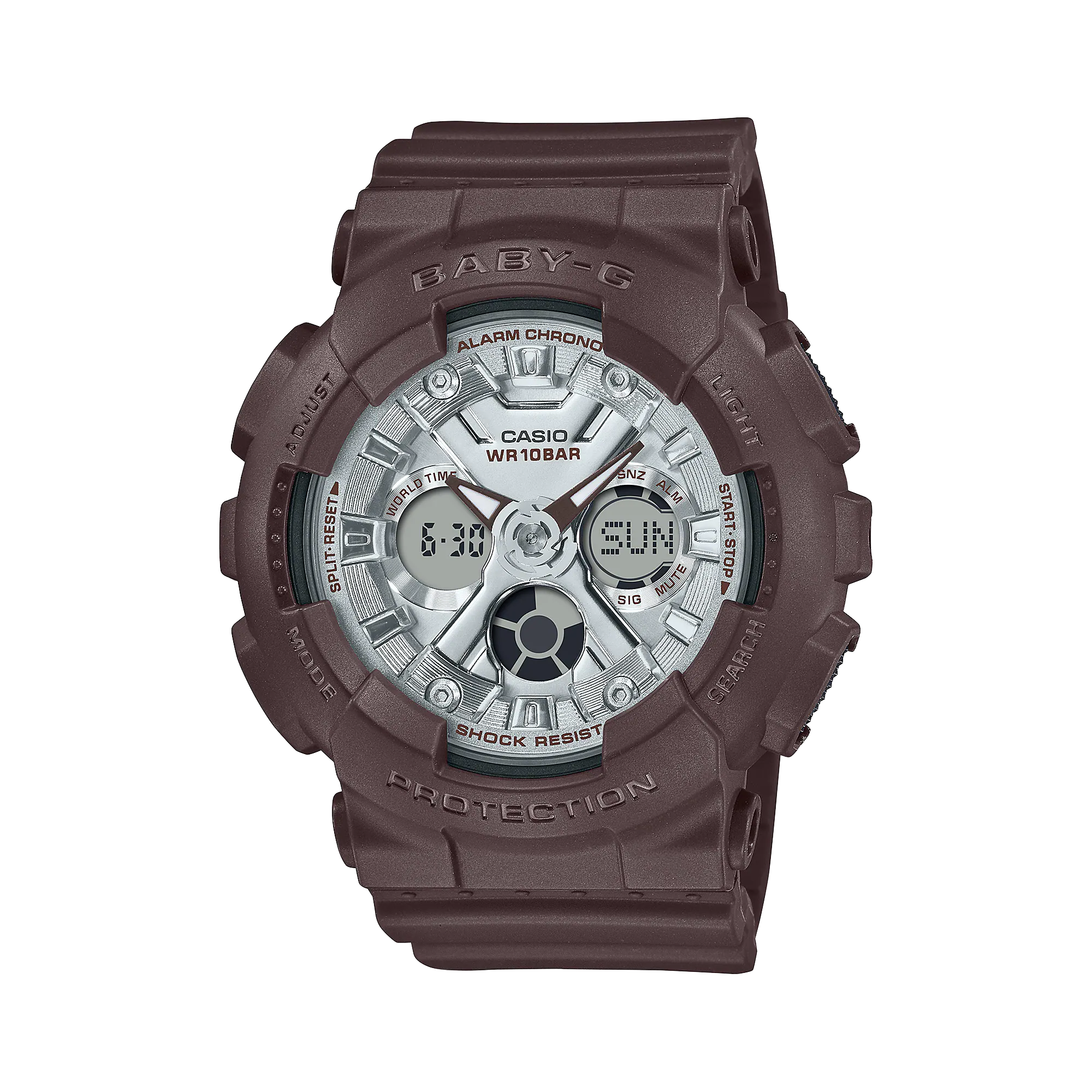 BA-130SW-5A | อะนาล็อก-ดิจิตอลมาตรฐาน | BABY-G | นาฬิกา