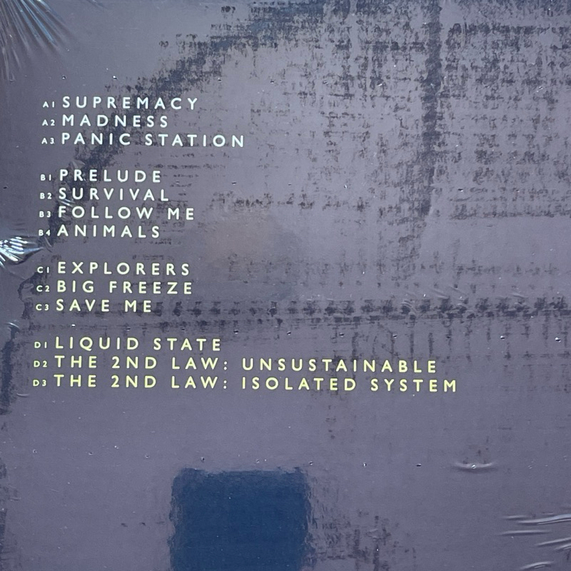 แผ่นเสียง Muse - The 2nd Law , 2 x Vinyl, LP, Album ,มือหนึ่ง ซีล