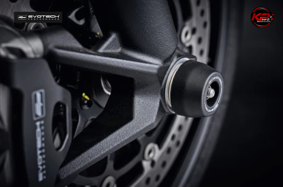 กันล้มหน้า Evotech Front Spindle Bobbins - Ducati Scrambler 1100 (2018-2020)