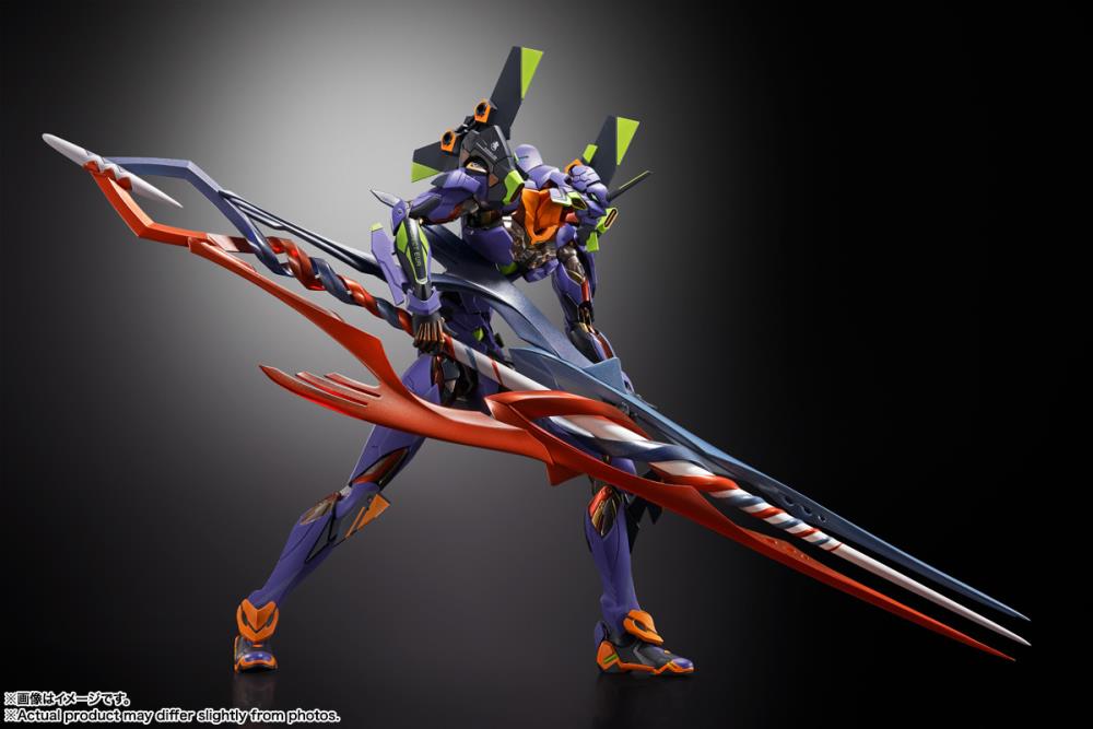 4573102676337 BANDAI SPIRITS METAL BUILD EVANGELION TEST TYPE-01 30TH WITH THE SPEAR OF GAIUS