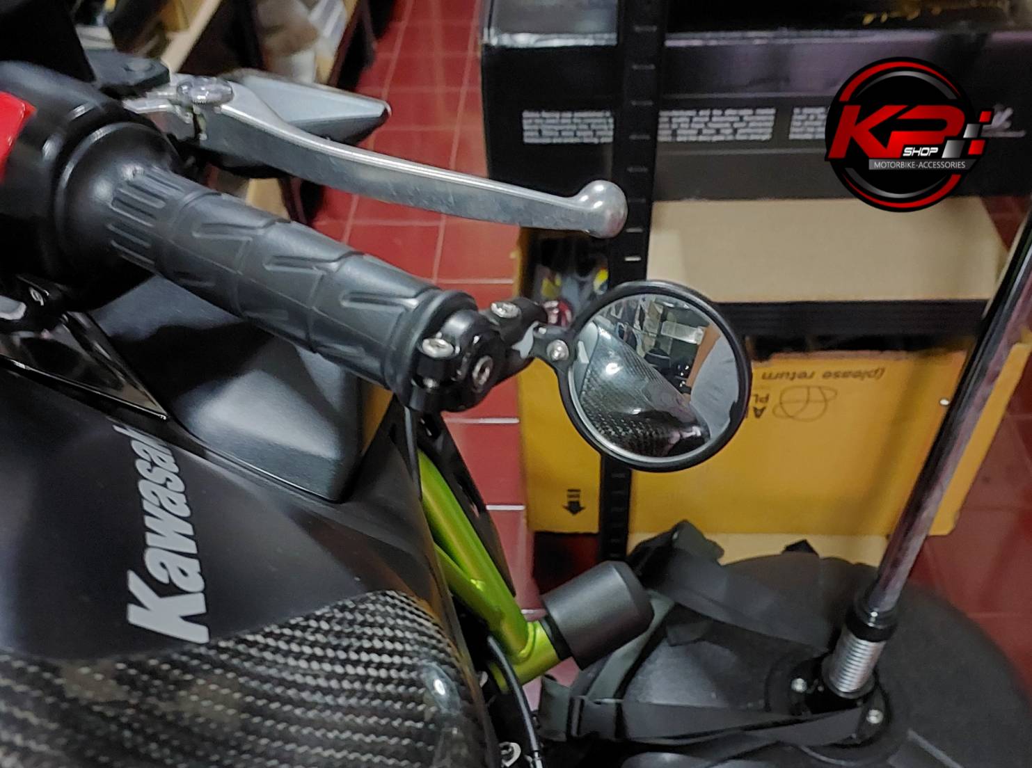 กระจกแต่ง CRG ทรงกลม ขนาด 2 นิ้ว