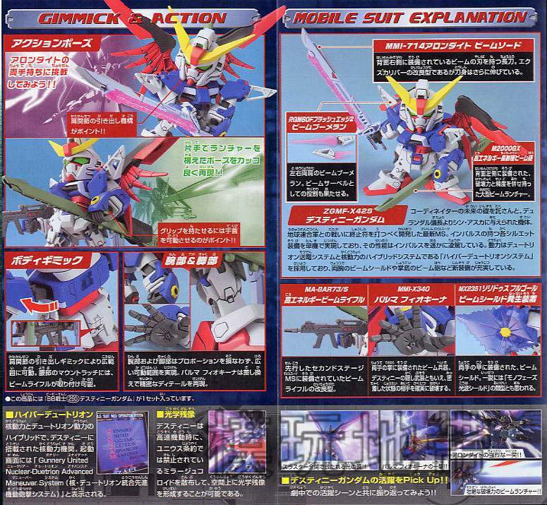 SDBB No. 290 DESTINY GUNDAM