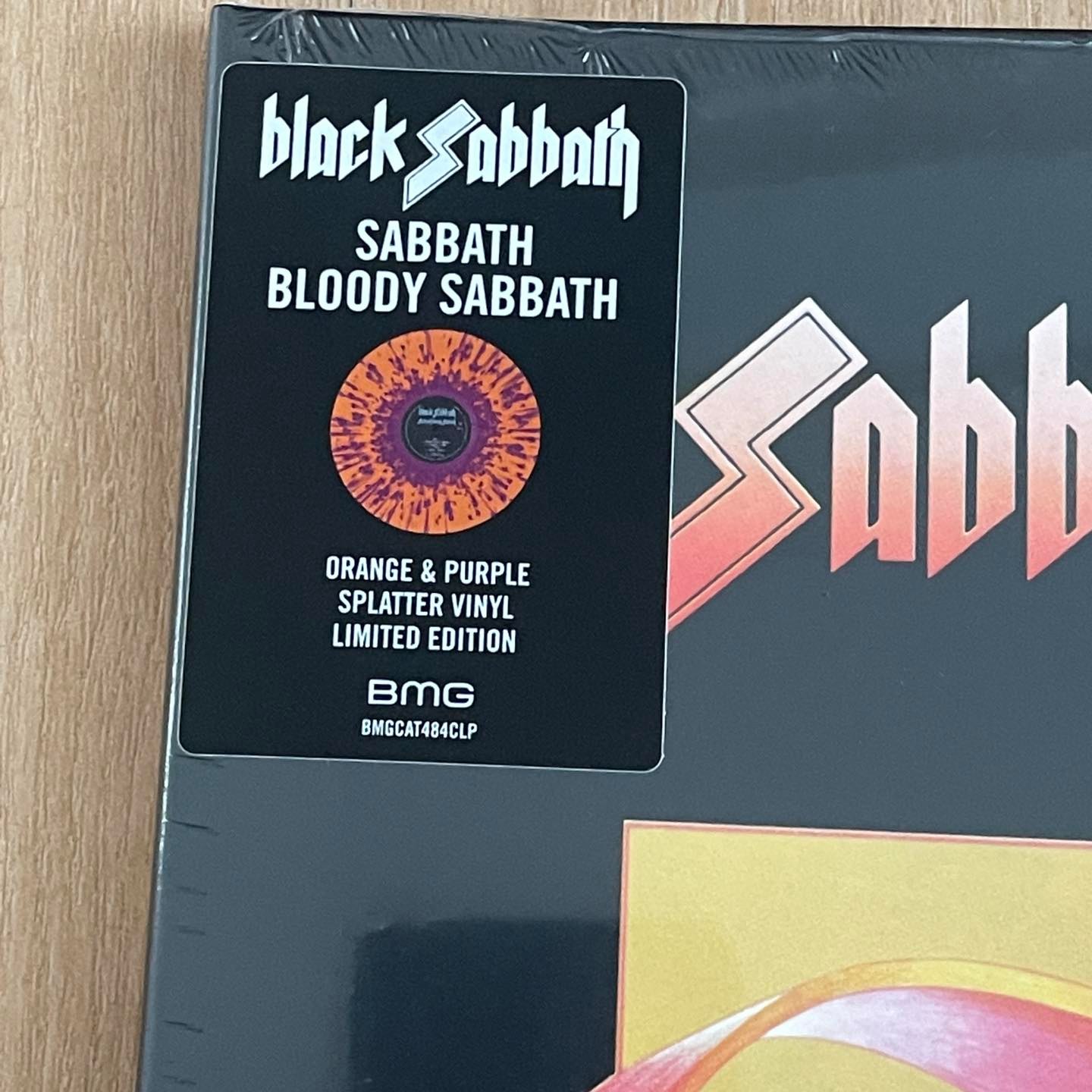 แผ่นเสียง Black Sabbath – Sabbath Bloody Sabbath **Limited Edition, Orange With Purple Splatter แผ่นเสียงมือหนึ่ง ซีล