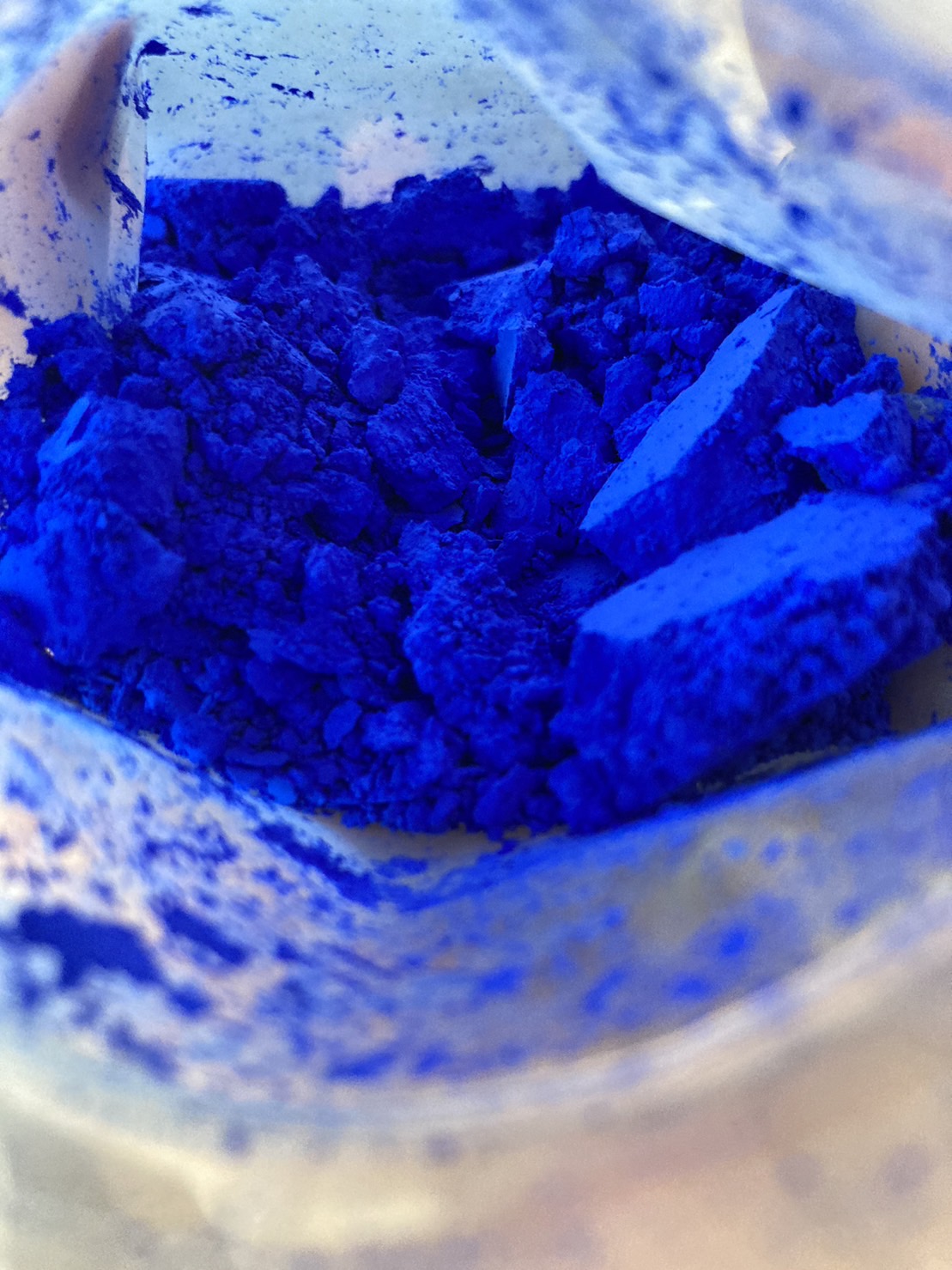สี ultramarine blue ขนาด50กรัม