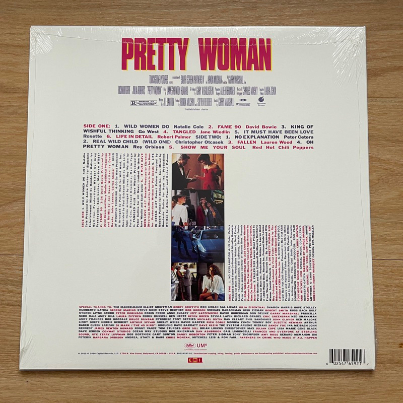 แผ่นเสียง Various - Pretty Woman (Original Motion Picture Soundtrack)Vinyl, แผ่นเสียงมือหนึ่ง ซีล