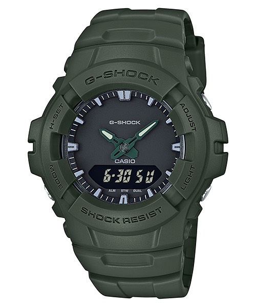 Casio G-Shock Clean Military Color Series รุ่น G-100CU-3A
