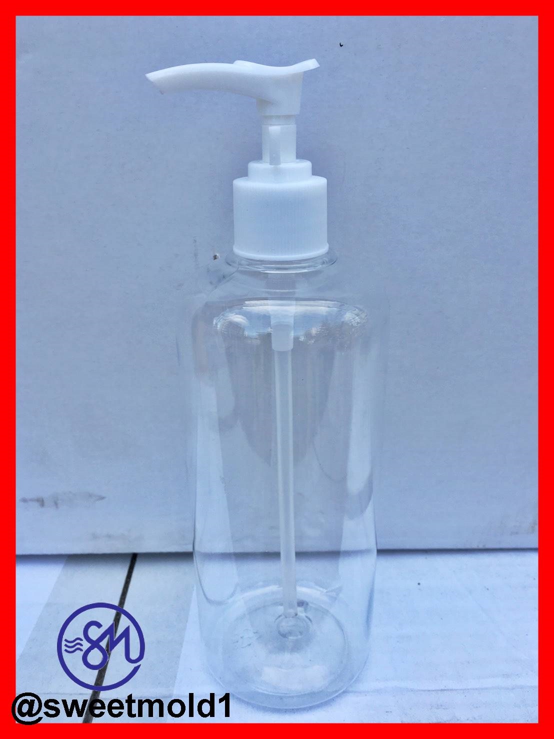 ขวดปั๊มสีใส ขนาด400ml แพ็ค20ชิ้น