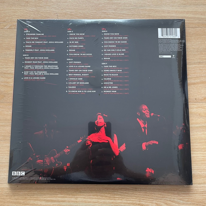 แผ่นเสียง Amy Winehouse – At The BBC , 3 × Vinyl, LP, Album, 180g made in germany แผ่นเสียงมือหนึ่ง ซีล
