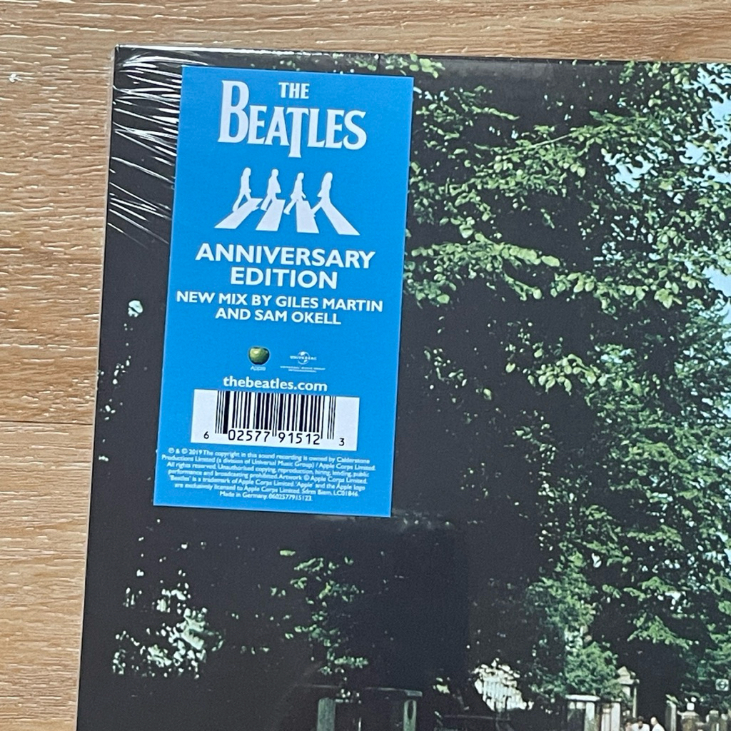 แผ่นเสียง The Beatles – Abbey Road * Anniversary Edition, 180 Gram Remastered, มือหนึ่ง ซีล