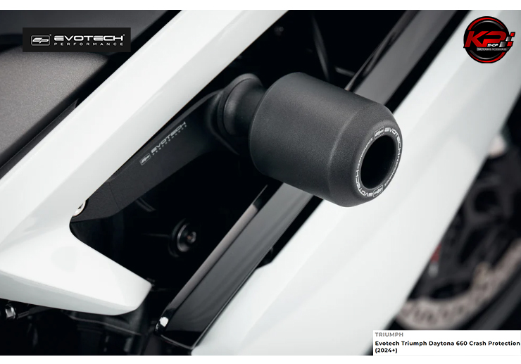กันล้มกลาง Evotech Triumph Daytona 660 Crash Protection (2024+)