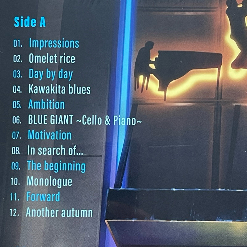 แผ่นเสียง Blue Giant - Original Motion Picture Soundtrack , 2 x Vinyl, LP, Album, Stereo, Blue มือหนึ่ง ซีล