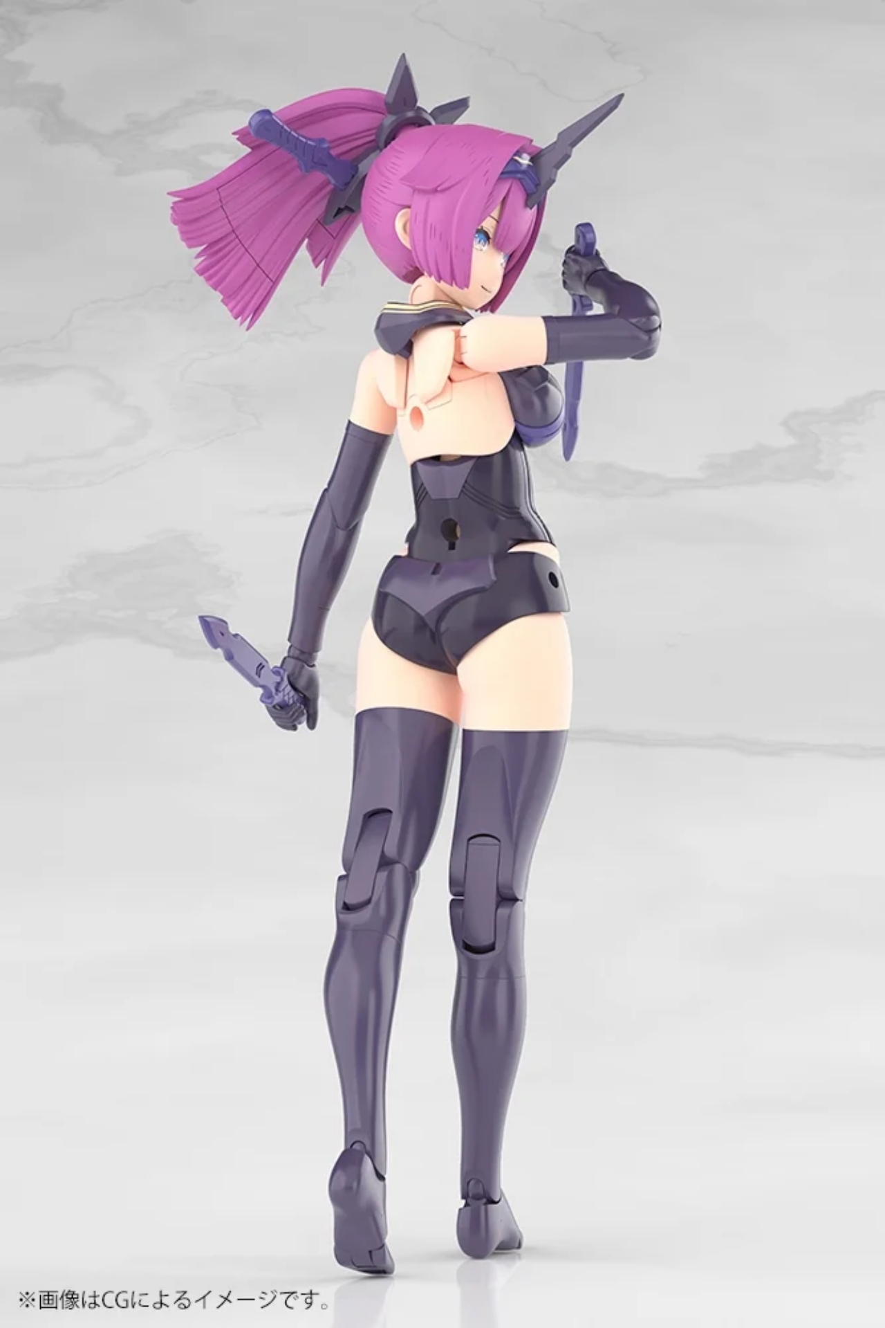 Preorder 4934054077113 KOTOBUKIYA MEGAMI DEVICE ASRA ARCHER KIZUNA SHADOW EDITION FULL PACKAGE มัดจำ 500 บาท