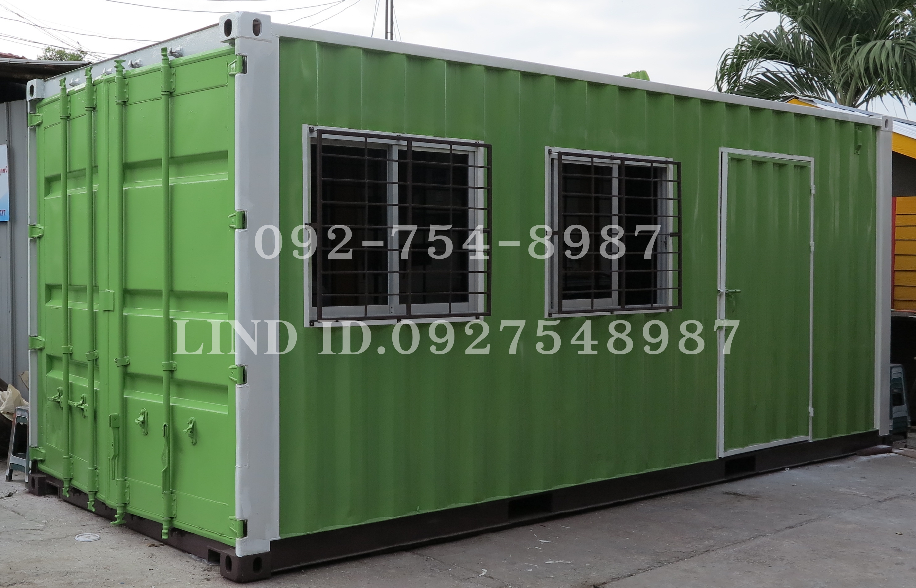 ตู้คอนเทนเนอร์ออฟฟิศ บ้านน็อคดาวน์ ตู้คอนเทนเนอร์สำนักงาน TN-0001