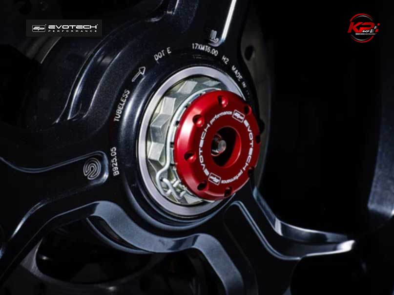 กันล้มหลัง Evotech Rear Spindle Bobbins - Ducati Monster 1200