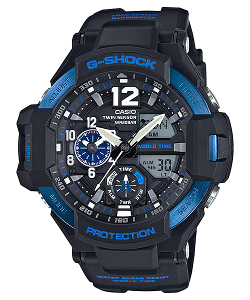 Casio G-Shock นักบิน GRAVITYMASTER รุ่น GA-1100-2B